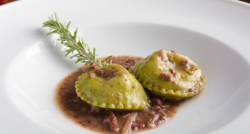 Domaći ravioli s umakom od tartufa